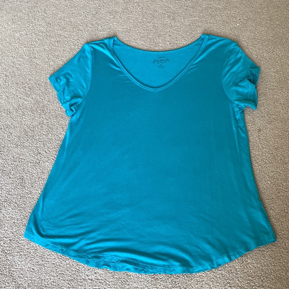Women’s / Junior turquoise favorite relaxed fit t-shirt
